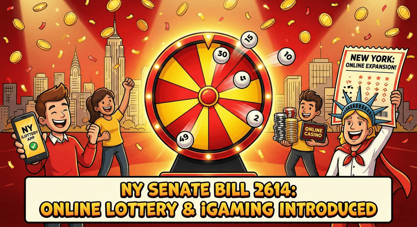 New York State Senator reintroduced legislation to authorize and regulate online casino gaming and online lottery sales